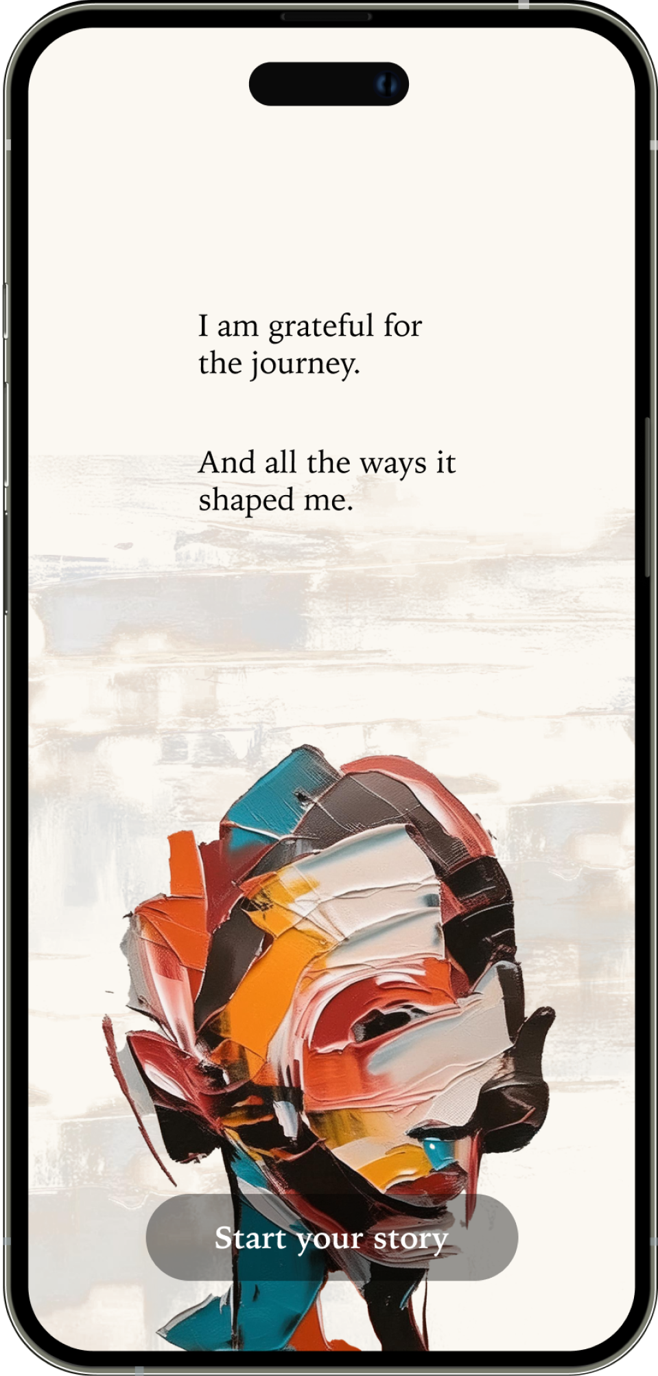 App home of Biografr app